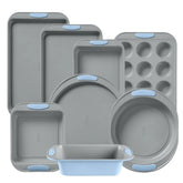 Pyrex® Metal Bakeware 8-Piece Set in Cerulean