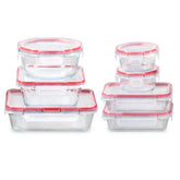 Pyrex® FreshLock™ 14-piece Mixed-Size Glass Storage Set