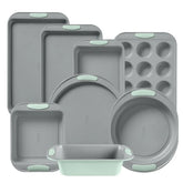 Pyrex® Metal Bakeware 8-Piece Set in Sage