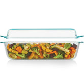 Pyrex® Deep 9” x13” 2-in-1 Glass Baking Dish with Glass Lid