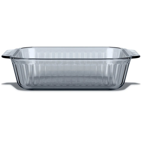 Pyrex® Sculpted Tinted Colors 8" Square Baking Dish, Smoke