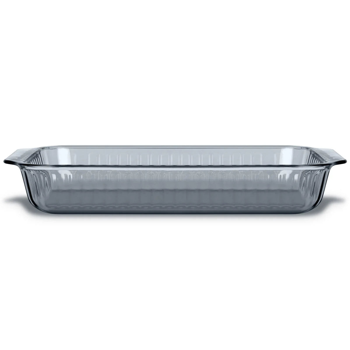 Pyrex® Sculpted Tinted Colors Sculpted Tinted 9" x 13" Baking Dish, Smoke