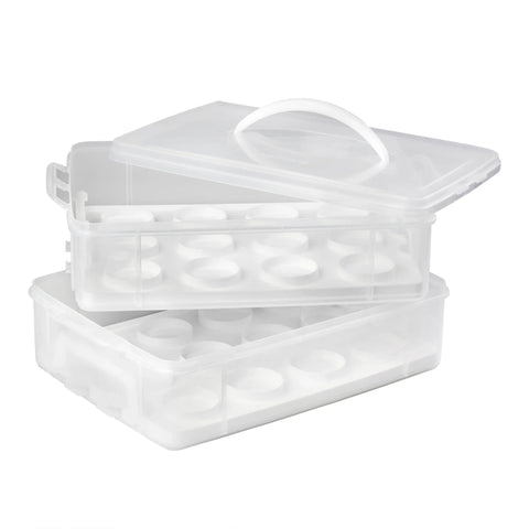 Snapware® Snap 'N Stack Enter-Tainers 2-Layer Cookie, Cake & Brownie Carrier